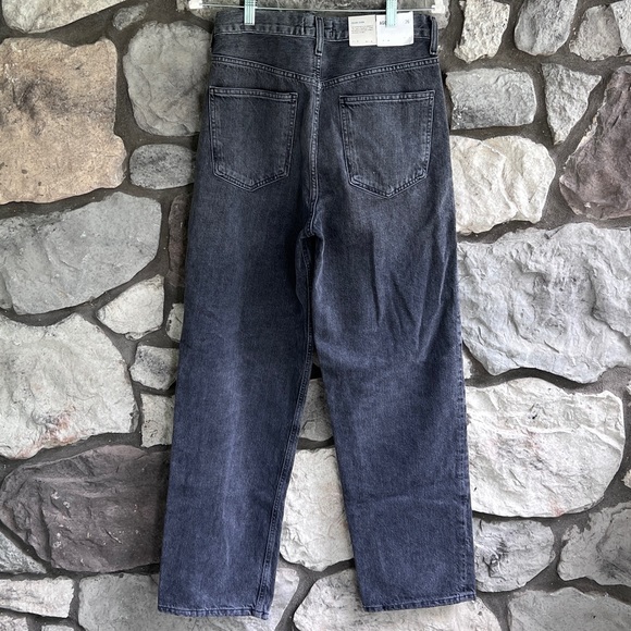 Agolde Women's Gray Straight Leg Jeans - Picture 6 of 9